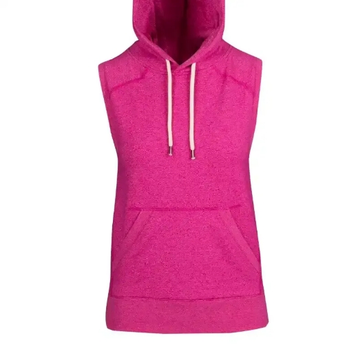 Picture of RAMO, Ladies Heather Sleeveless Hoodie